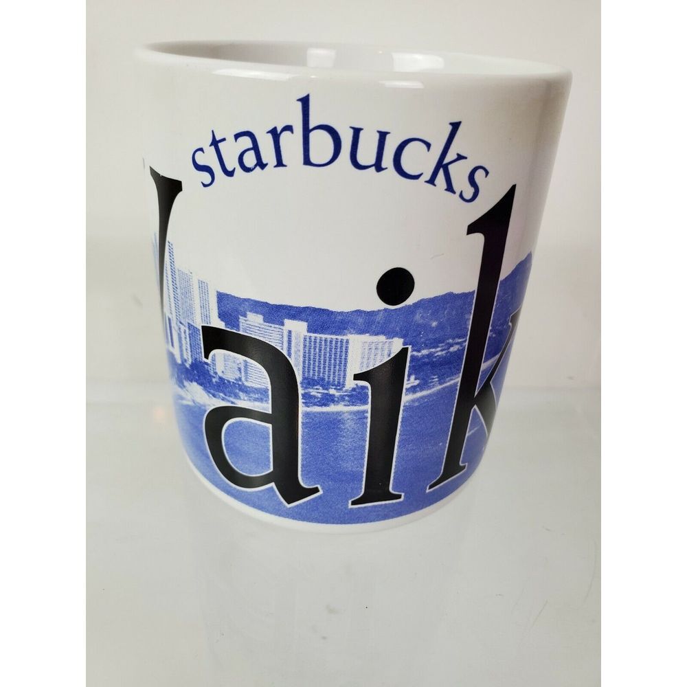 Starbucks‎ Waikiki Hawaii 2002 City Mug Collection Diamond Head